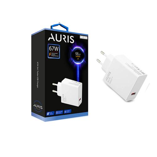 Auris CH36B USB Şarj Başlığı Dijital Göstergeli 67W