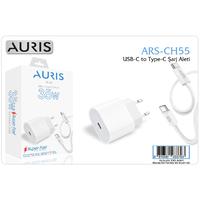 Auris CH55 35W USB-C To Type-C Super Fast Şarj Aleti Seti