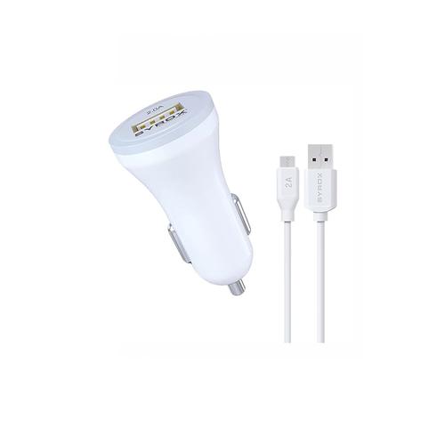 Syrox C44 Car Charger Device Head + Micro USB Cable 2.0A