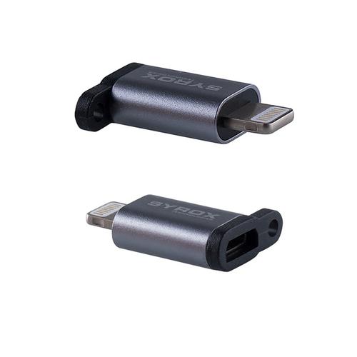 Micro USB Giriş, Lightning Çıkış OTG Dönüştürücü - Syrox DT15