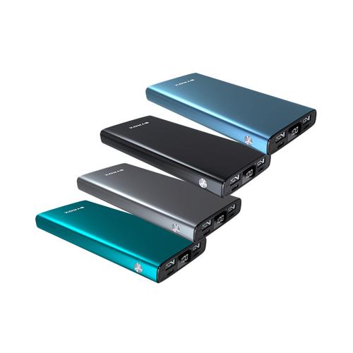 Syrox PB121 Powerbank 10000mah (Black, Gray, Blue, Green Color)