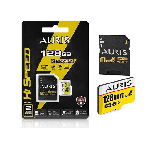 Auris AMC128 MicroSD Hafıza Kartı 128GB
