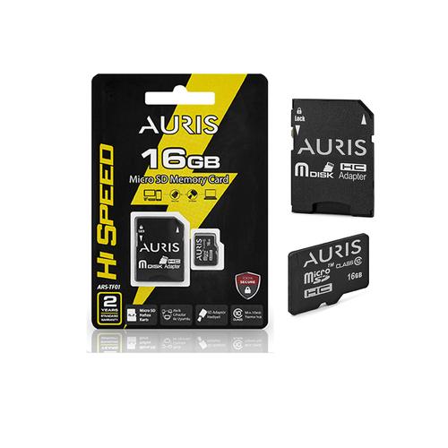 Auris AMC16 MicroSD Hafıza Kartı 16GB