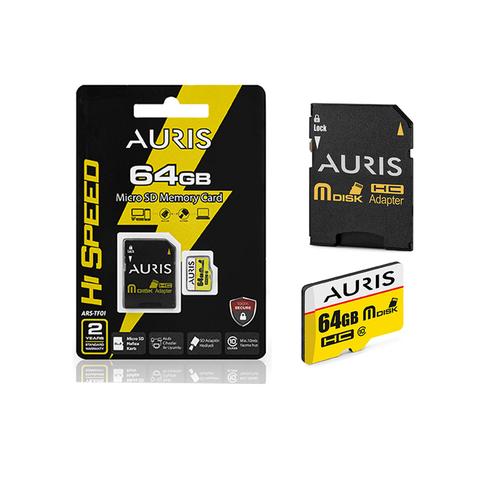 Auris AMC64 MicroSD Hafıza Kartı 64GB