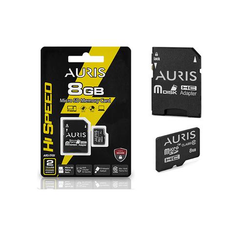 Auris AMC8 MicroSD Hafıza Kartı 8GB