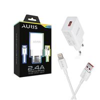 Auris CH12 2,4 Amper Lightning Şarj Aleti Seti