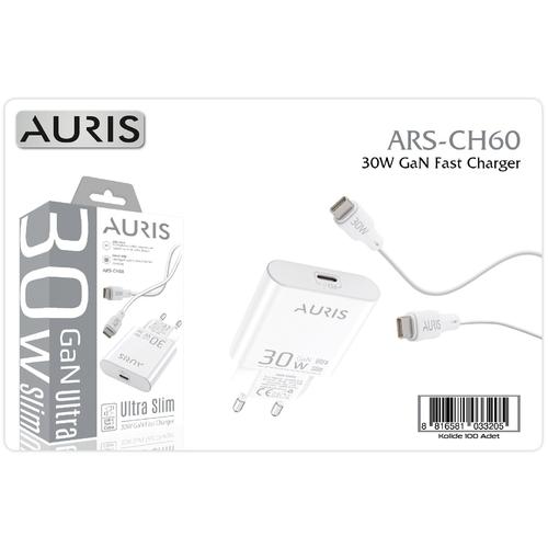 Auris CH60 30W Gan Type-C To Type-C Ultra Silm Set