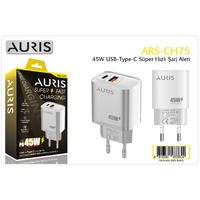 Auris CH75B 45W Usb+Type-C Çift Çıkışlı Başlık
