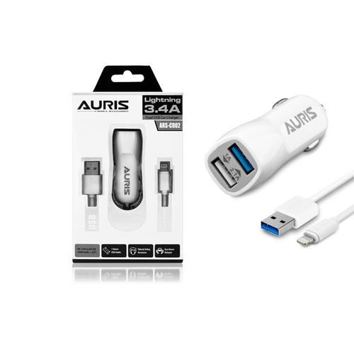 Auris CR02 Lightning Araç Şarj Seti  3,4A