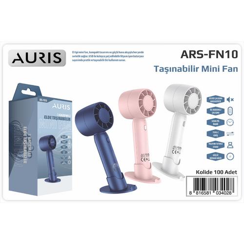 Auris FN10 Taşınabilir 3 Kademeli Fan Vantilatör