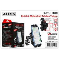 Auris H180 Bisiklet, Motosiklet Titreşim Önleyicili Telefon Tutucu