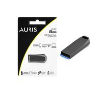Auris AUM8 USB 3,0 Metal Flash Bellek 8GB Siyah