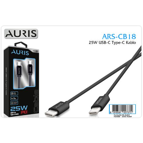Auris CB18 25W Pd Kablo Type-C Kablo