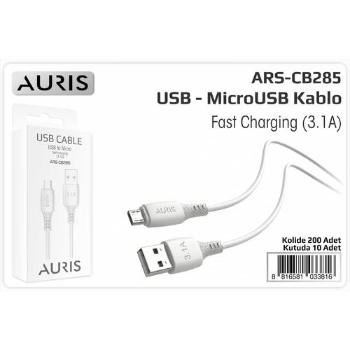 Auris CB285 3.1A Micro Usb Kablo