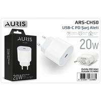Auris CH50B 20W Adaptör Type-C