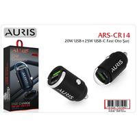 Auris CR14 45W Araç Şarj Başlığı