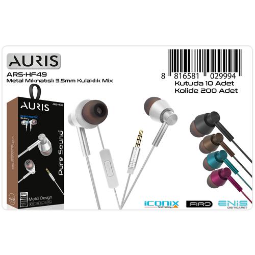 Auris HF49 Metal Kulaklık