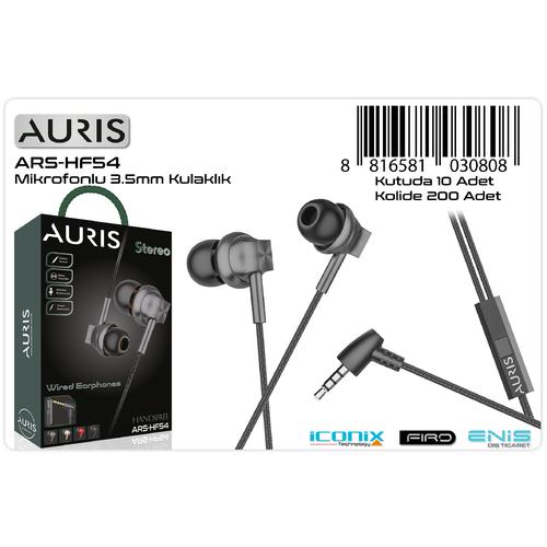 Auris HF54 Kablolu Kulaklık 3.5mm Jack