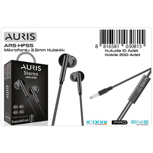 Auris HF55 Kablolu Kulaklık 3.5mm Jack