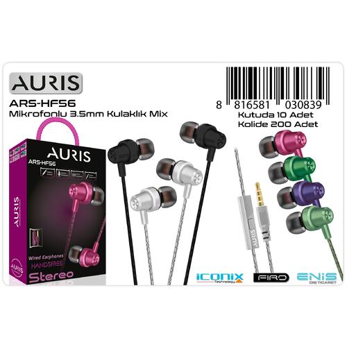 Auris HF56 Kablolu Kulaklık 3.5mm jak