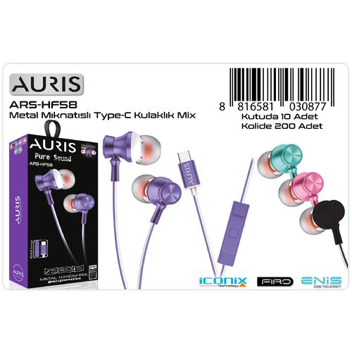 Auris HF58 Metal Type-C Kulaklık 