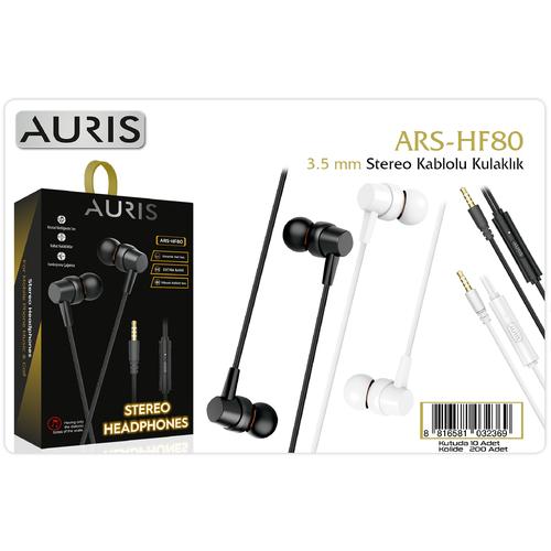 Auris HF80 Kablolu Kulaklık 3.5mm Jack