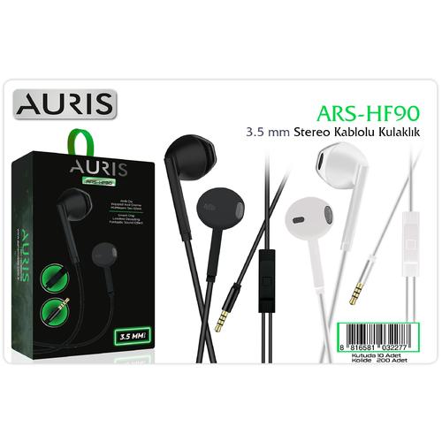 Auris HF90 Kablolu Kulaklık 3.5mm Jack Stereo  