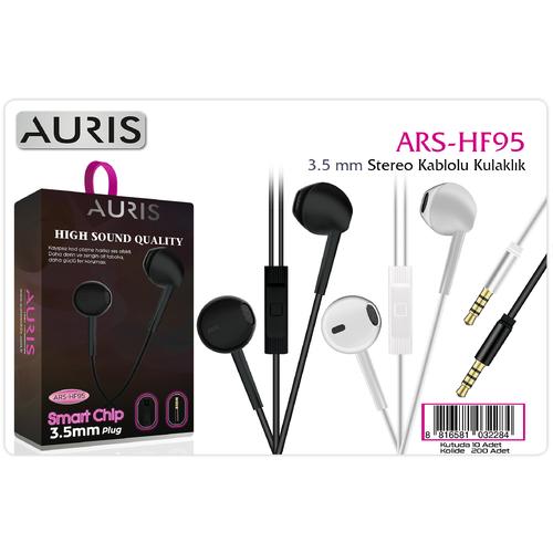 Auris HF95 EarBuds Kablolu Kulaklık Stereo 3.5mm Jack 
