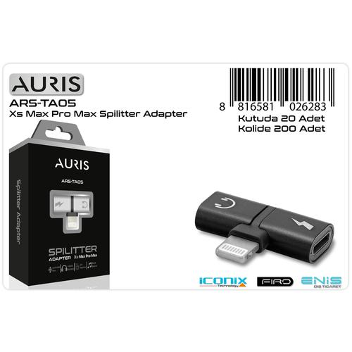 Auris T-A05 Lightning Şarj ve Kulaklık Çevirici