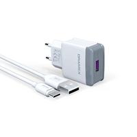 Dramex D30T Usb Giriş Başlık Type-c Kablosu Hızlı Şarj Seti 3.0Amper