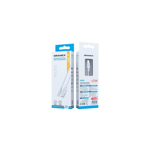 Dramex D26MK Micro Charging Cable 2.6 Amp