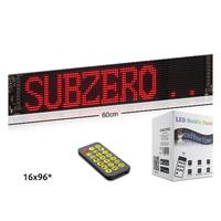 Subzero LD30 60Cm Kayar Led Yazı