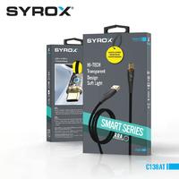 Syrox C138AT USB to Type-C Şarj ve Data Kablosu 3,0A Ultra Hızlı Şarj