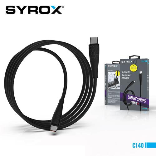 Syrox C140TT Type-C To Type-C 100W Data & Şarj Kablosu