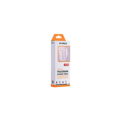 Syrox C69 Short Powerbank Cable - Small Type-C Data Cable 20cm