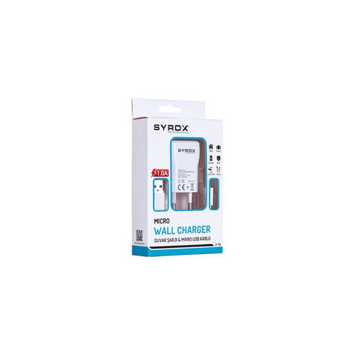 Syrox J14 Micro USB Charger 1 Amp