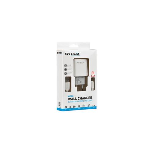 Syrox J47 Samsung Note Series Compatible 2.6A Charger