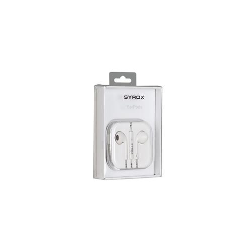 Syrox K12 Earbuds Headphones with 3.5mm Jack Connector with Microphone