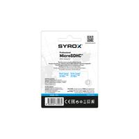 Syrox MC4 Hafıza Kartı 4 GB Micro SDHC + Adaptörlü 