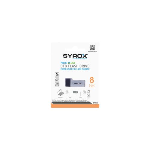 Syrox OTG8 OTG USB Flash Bellek 8GB 