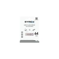 Syrox UM64 Metal USB Flash Bellek 64GB, USB 2,0 