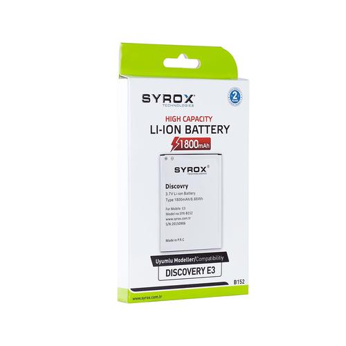 Discovery E3 Uyumlu Batarya - Syrox b152