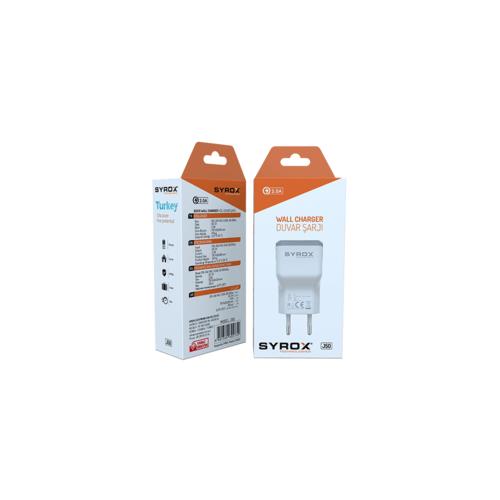 Syrox J50 Charger Head 2A (Economical Package)